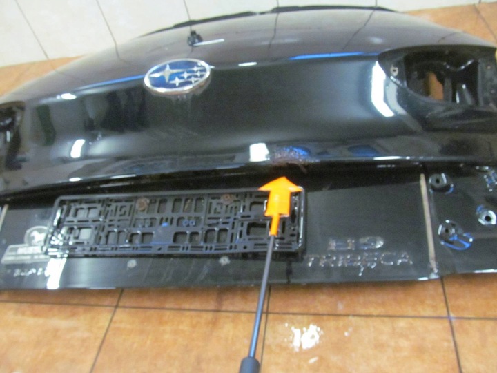 фото №7, Subaru b9 tribeca 05-07 крышка крышка багажника зад задняя c503