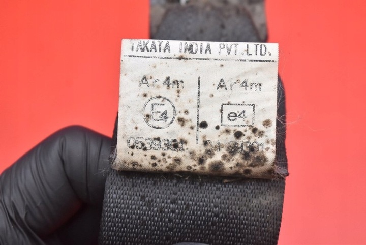 фото №9, Pas безопасности левый зад tki-ab0-eg537 nissan micra k13 10-13