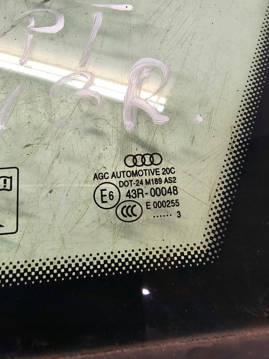 фото №5, Стекло кузовная правые зад audi q3 8u 2013r