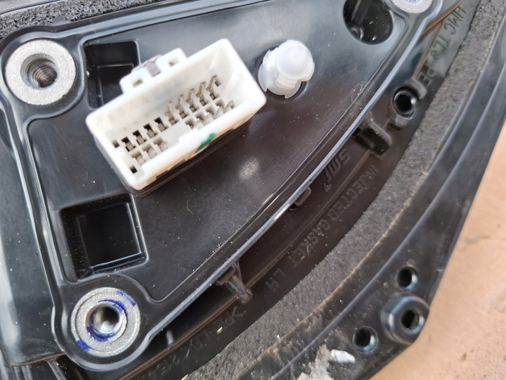 фото №8, Hyundai tucson iii 3 15-18 18- рестайлінг ліві дзеркало 12 pin pyw білий w колір