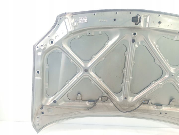 фото №8, Toyota avensis t25 03-09 капот крышка двигателя серебряный металлик