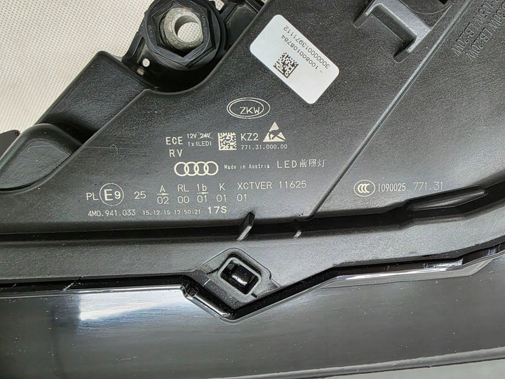 фото №9, Audi q7 4m ii 2 лампа перед передня ліва повний led європа 4m0941033