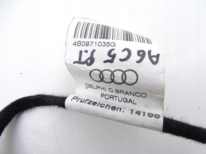 фото №8, Audi a6 c5 97-04 джгут установка двері правий зад 4b0971035