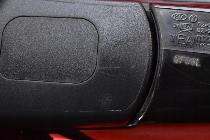 фото №8, Зеркало правое чёрные eu 022280 kia sportage 2 ii 04-08 5 pin