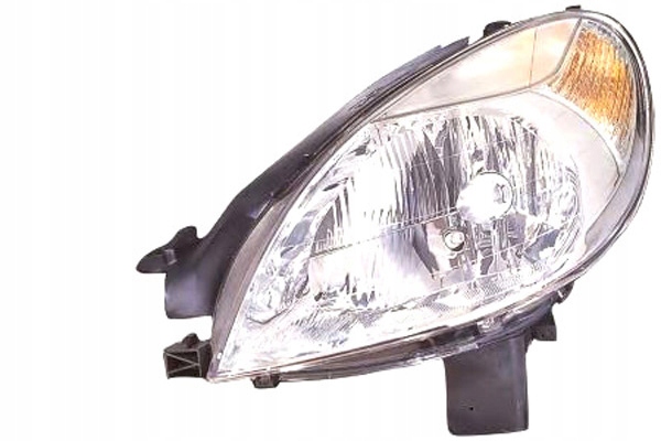 фото №1, Depo фара h4 електричний колір вкладиш: хром