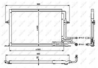 фото №1, Nrf радиаторов климат. ford ford mondeo 93-