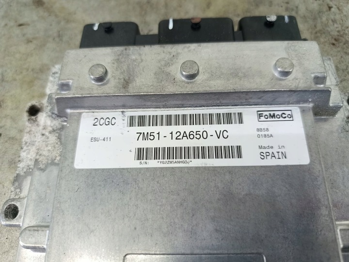 фото №6, Компьютер, блок управления  ford c-max i 7m51-12a650-vc 1.8 16v