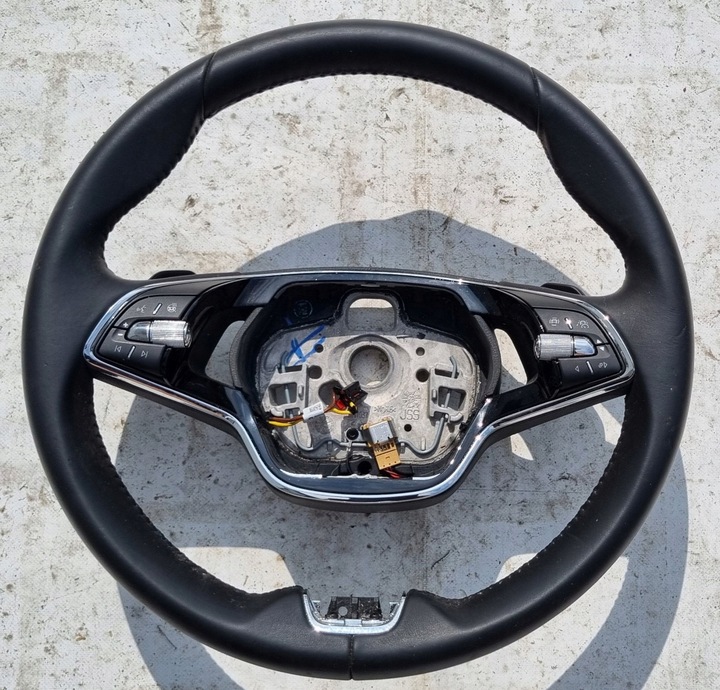 фото №1, Руль мультифункция skoda octavia iv 5e3 20-