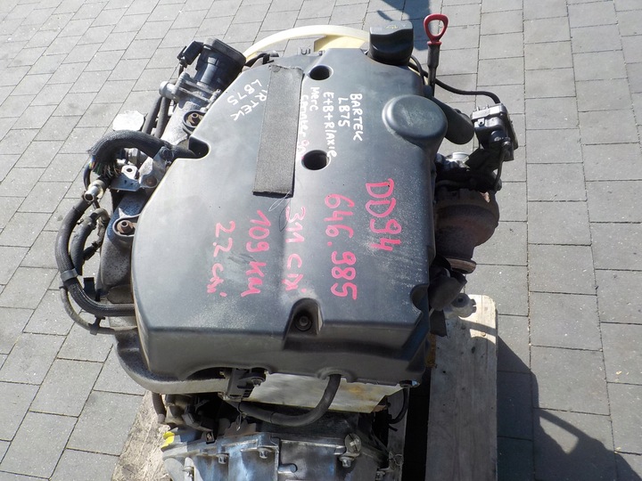 фото №7, Mercedes sprinter 906 08r 311cdi 2.2 cdi 109km двигун 646985 комплектний film