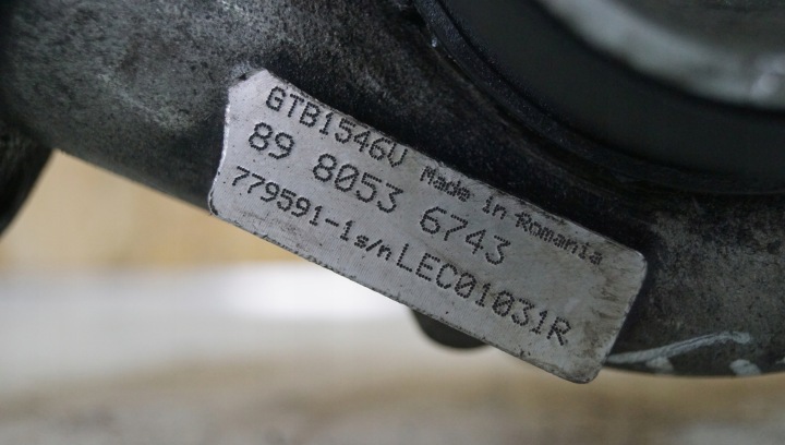 фото №9, Турбонагнетатель opel 1.7 cdti 8980536743