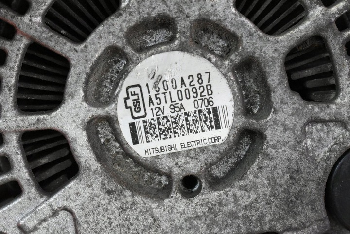 фото №8, Генератор a5tl0092b mitsubishi lancer 8 viii 1.6 mivec 117 km 07-16