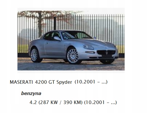 фото №12, Повітродувка вентилятор maserati 4200 gt відновлена łódź