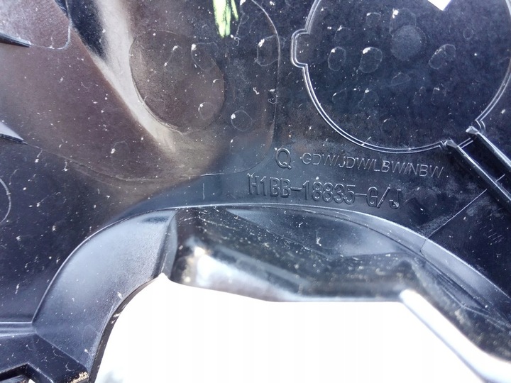 фото №13, Ford fiesta mk8 2017-23r. - рамка dekor консоли