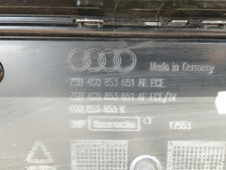 фото №8, Решітка радіатора решітка audi a6 c7 4g рестайлінг 2014-2018 4g0853651al