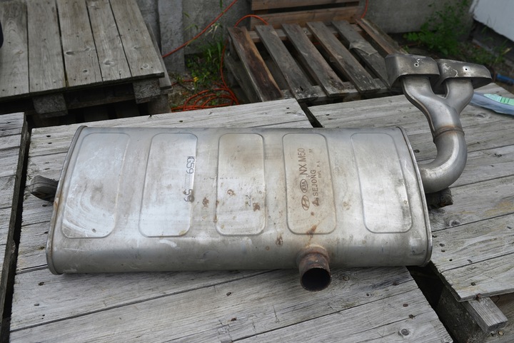 фото №8, Глушитель конечный sportage iv 4 tucson ii 1.6 gdi