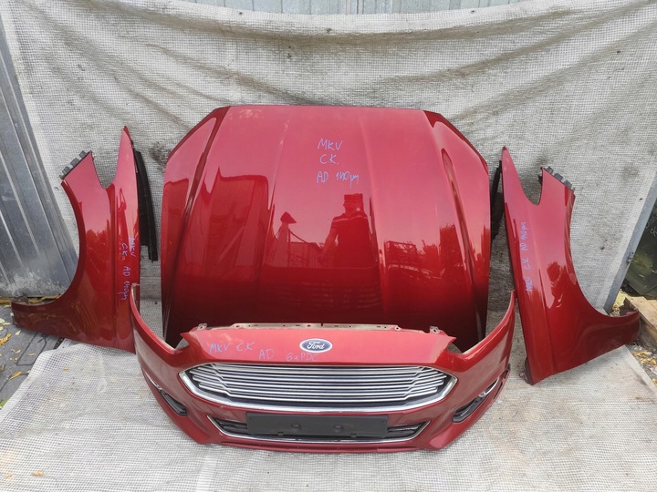 фото №10, Ford mondeo mk5 mkv 14-19 бампер перед 6x pdc лак ad