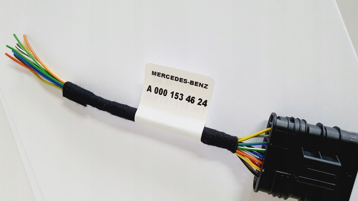 фото №7, Mercedes жгут штекер разъём сервисная радара i датчиков pdc a0001534624