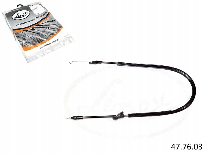 фото №1, Трос двері перед l l-709mm vw golf v 10.03-02.09 linex