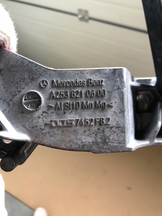 фото №7, Mercedes glc w253 кронштейн підсилювач ременя лівий