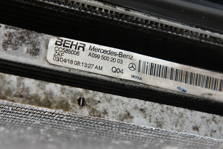 фото №10, Mercedes c w205 w213 w238 2.0cdi kpl радіатор вентилятор вода кондиціонер автомат