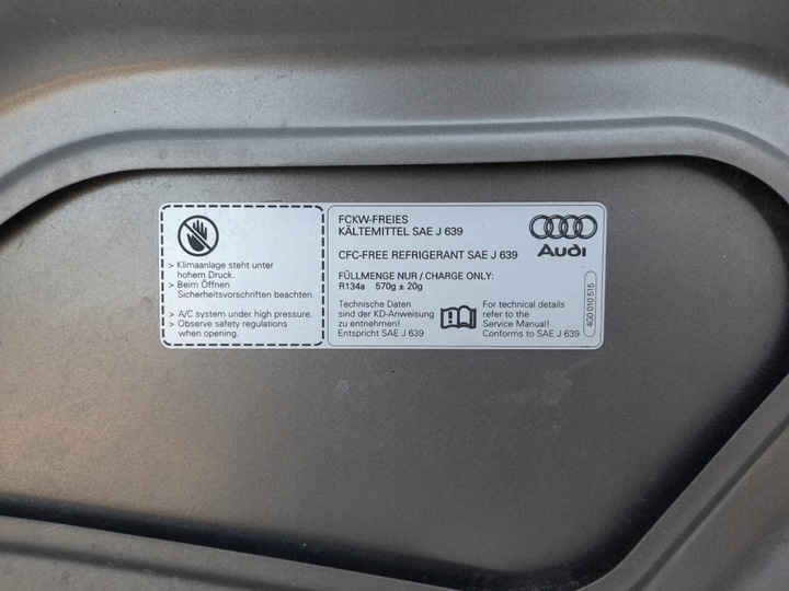 фото №12, Audi a6 c7 4g 2014r капот кришка двигуна сірий ly1p оригінал