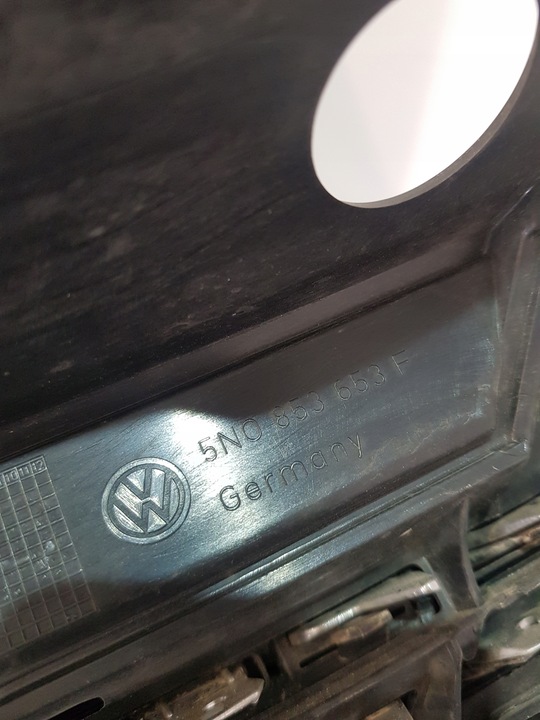 фото №14, Решітка радіатора решітка бампера перед 5n0853653f vw tiguan 5n 2.0 tdi 12r eur