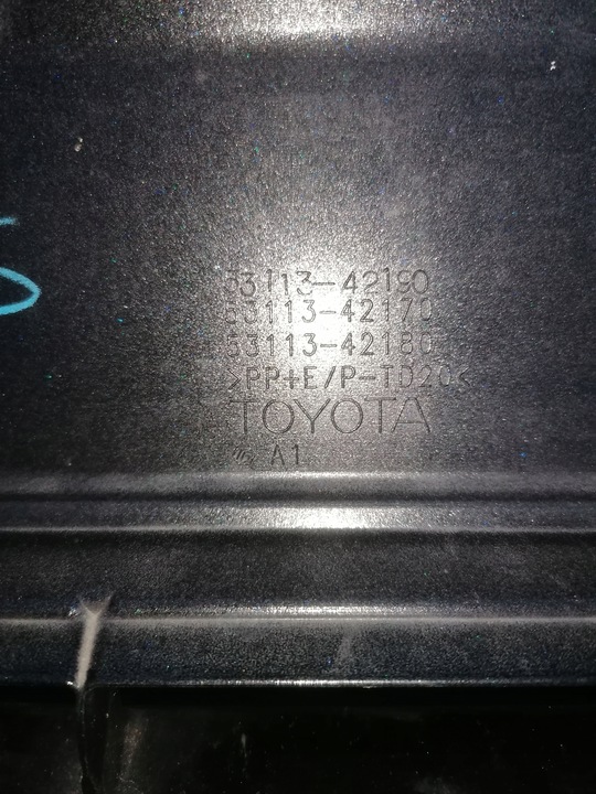 фото №6, Решітка бампера середня toyota rav 4 v 18-