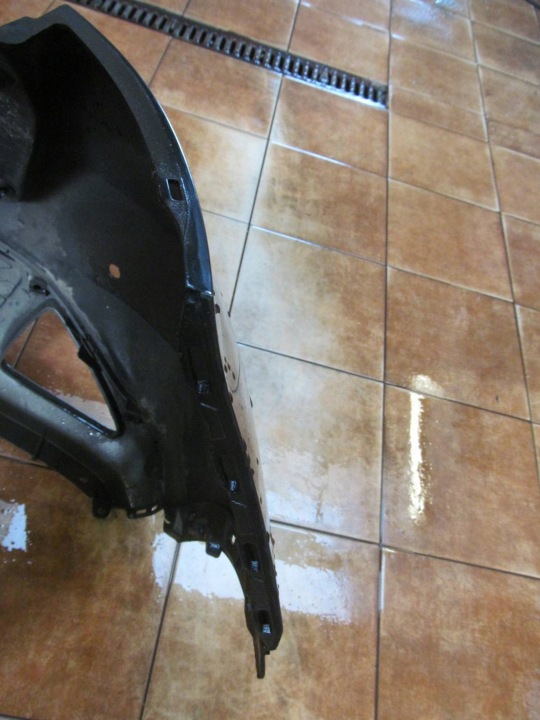 фото №13, Honda civic ufo viii 06-11 задний бампер + накладка накладка крышки c501
