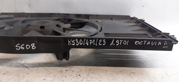 фото №5, Skoda octavia ii 1.9 tdi вентилятор 1k0959455ef 1k0121203ag 1k0121205aa