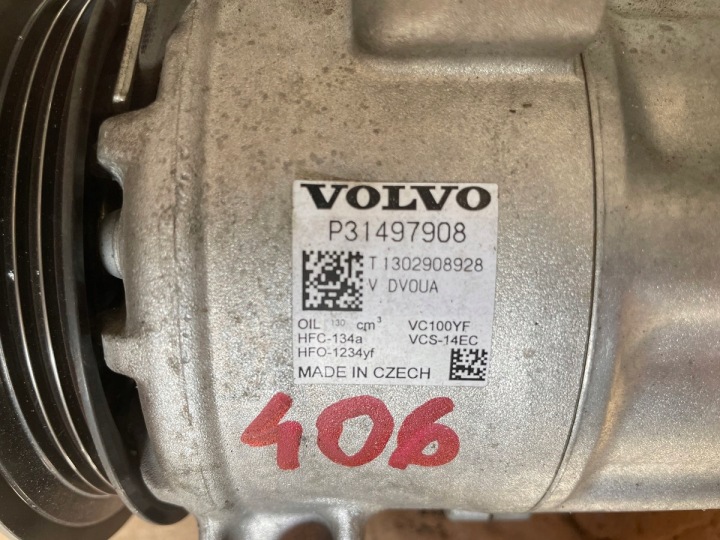 фото №11, Volvo xc60 ii xc90 ii 2.0 d м'який гібрид компресор кондиціонера p31497908
