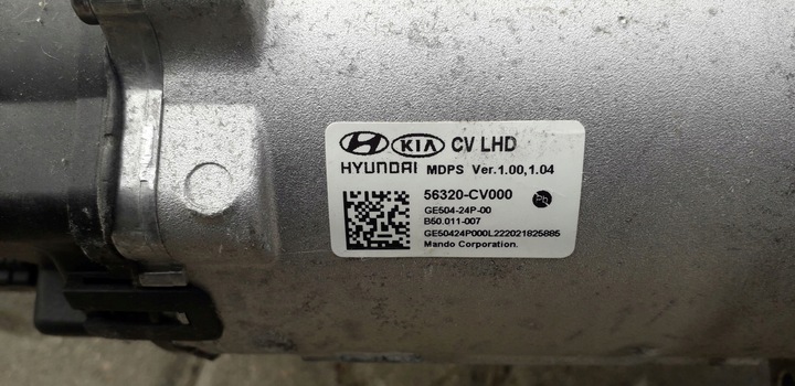 фото №8, Трансмісія кермова рейка рульового управління kia ev6 57700-cv000