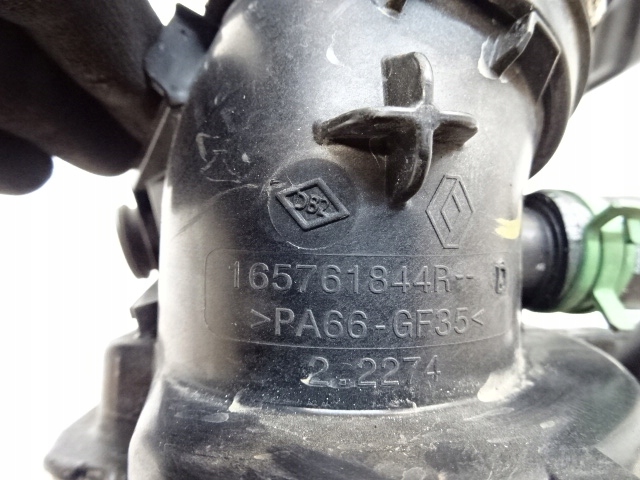 фото №10, Renault megane iii 1.6 dci труба шланг повітря 165761844r