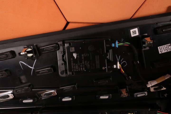 фото №13, Bmw x5 g05 lci планки dekor панели консоли jesion słoje подсвечиваемый