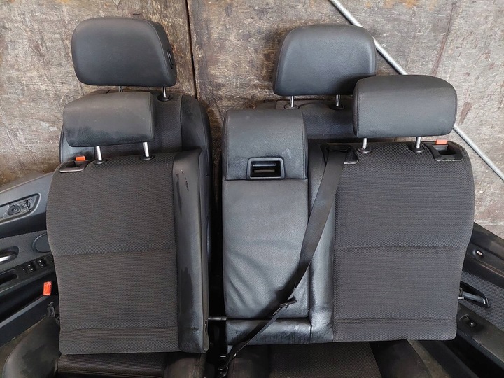 фото №10, Сиденья комплект левый правый диван зад + обшивки ролеты bmw e61 520d