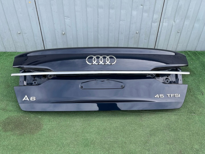 фото №1, Кришка задня багажника audi a6 c8 4k lx5b sedan синя