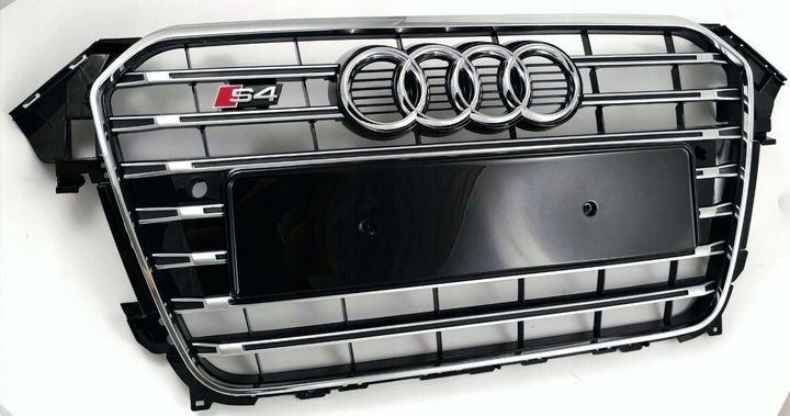 фото №8, Audi a4 b8 s4 чорний решітка радіатора 2012-2015 версія з pdc