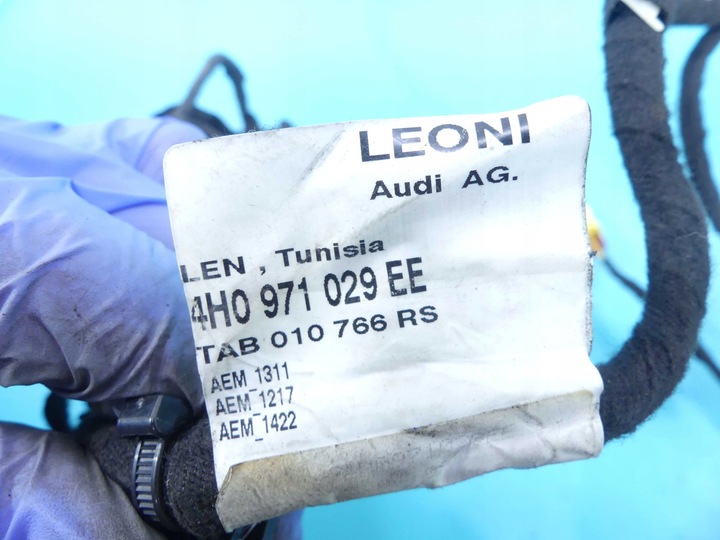 фото №15, Жгут дверь левый перед audi a8 d4 4h eu