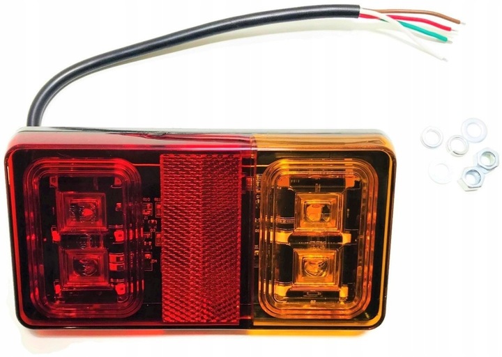фото №1, Лампа led задняя комбинированная прицеп эвакуатор 12v 24v