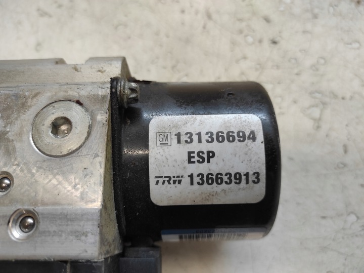 фото №6, Opel vectra c 02- 1.8 насос abs esp 13663913 13136694