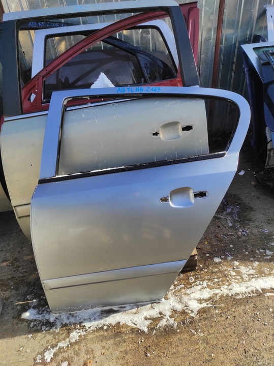 фото №1, Дверь opel astra h z163 левый зад голый hb