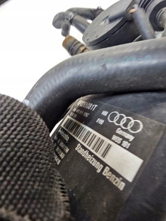фото №11, Вебасто додатковий обігрівач audi a6 c6 4f0265081t комплект