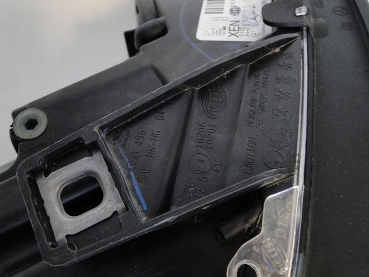 фото №10, Mercedes ml w164 164 передний рестайлинг фара лампа bi-xenon ксенон правая