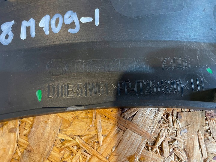 фото №10, Mazda cx3 cx-3 14-18 планка накладка na крыло левый зад задняя