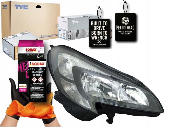 фото №1, Фара p opel corsa e 09.14-05.19 tyc #petrolhead pro+ kit8