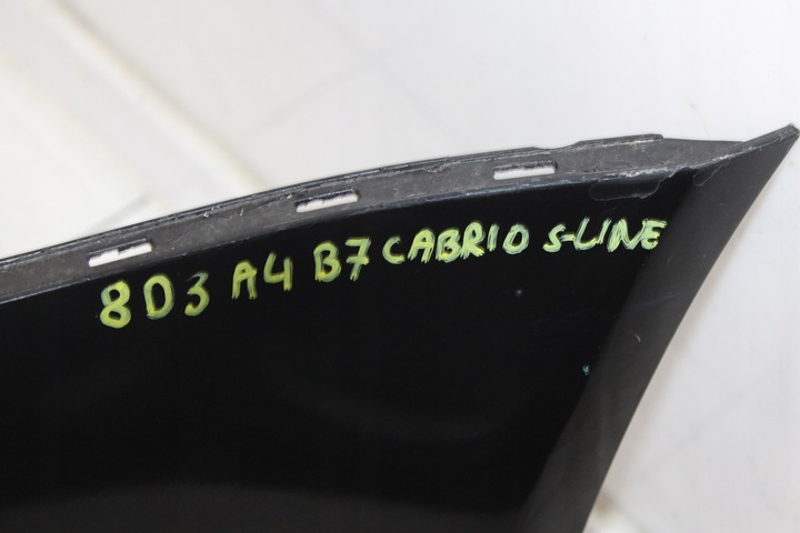 фото №15, Audi a4 b7 cabrio sline 04r- бампер зад задний ly9b