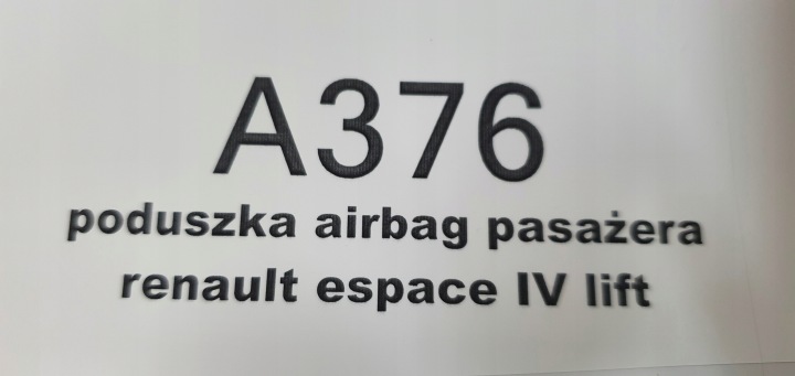фото №6, Подушка безопасности подушка панели пассажира renault espace iv рестайлинг 2006-2014