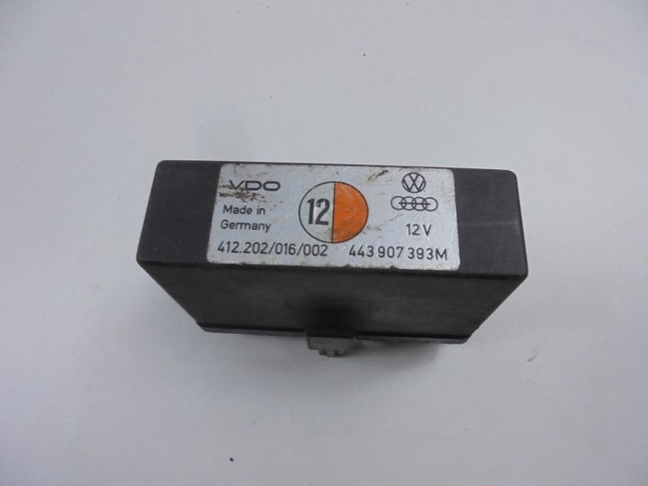 фото №6, Audi 80 90 b3 реле модуль 443907393m