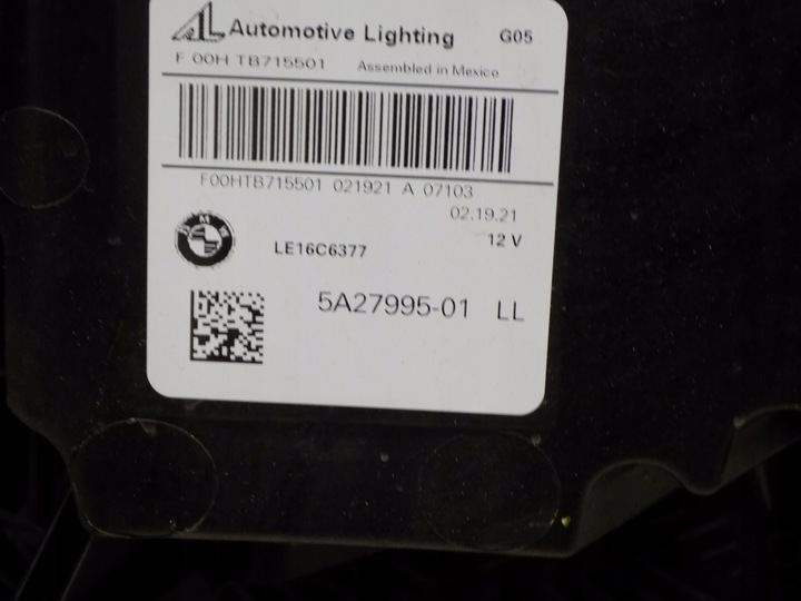 фото №8, Bmw x5 g05 x6 g06 лампа ліва права led 5a27995 lub 5a27996 eu 2021рік