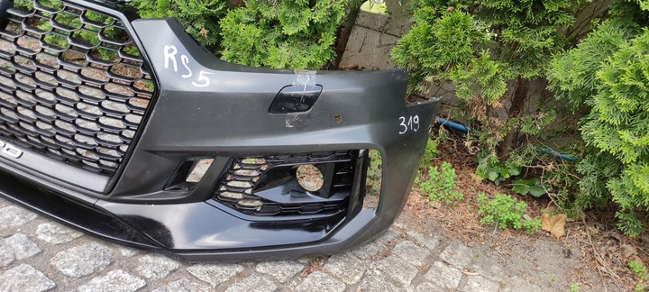фото №6, Audi rs5 8w6 перед бампер переднє новий оригінальний ew карбон hydrografika