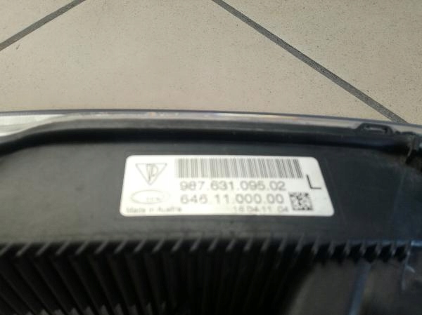 фото №5, Porsche boxter 987 led drl галоген лівий 98763109502